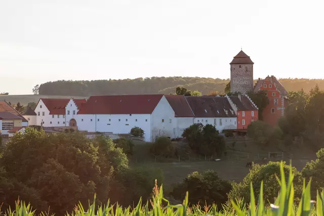 Burg Lisberg über dem Aurachtal